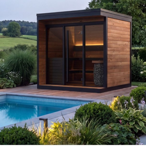 Sauna Hiki XL 7,3 m3 - Saml selv